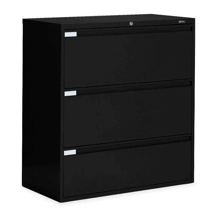 42in W Three Drawer Lateral File by Global