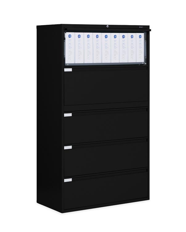 42in W Five Drawer Lateral File by Global