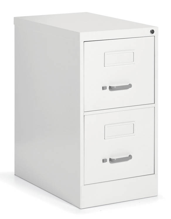 2 Drawer Letter Size Vertical File - 25in D by Global