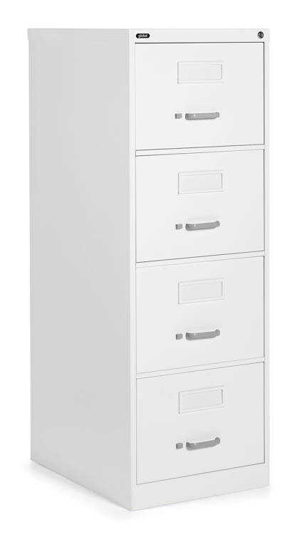 4 Drawer Legal Size Vertical File - 25in D by Global
