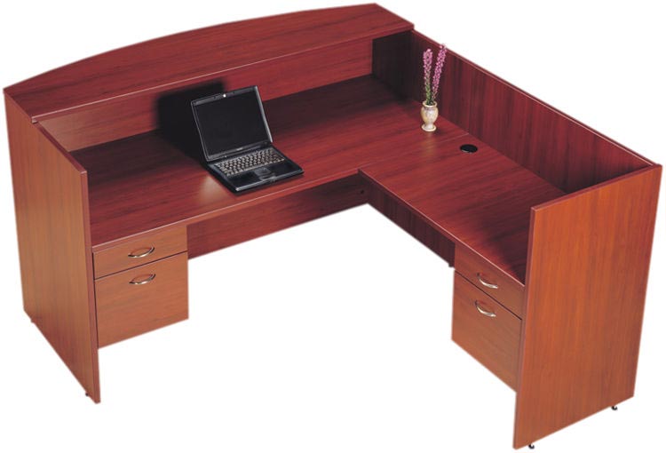 L Shaped Reception Desk by High Point Furniture