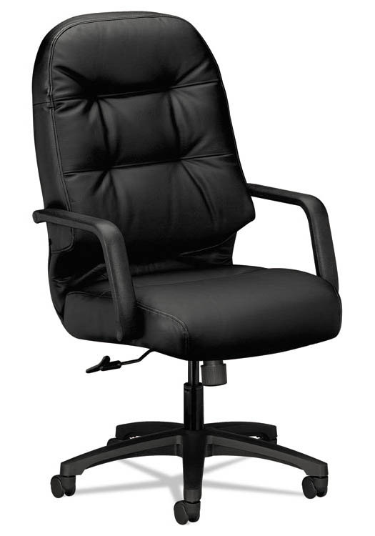 Executive Leather High-Back Swivel/Tilt Chair by HON