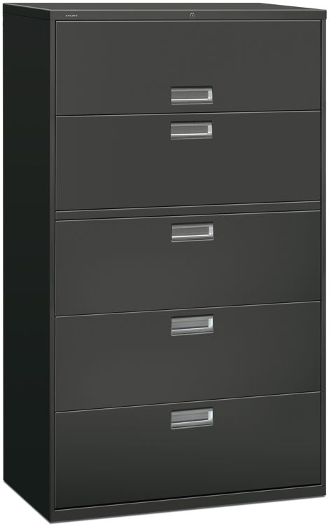 42"W 5 Drawer Lateral File by HON