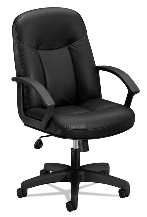 Leather High-Back Swivel/Tilt Chair by HON