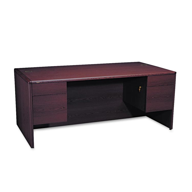 72" Double Pedestal Desk by HON