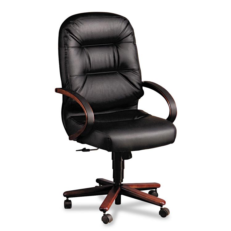 Leather High Back Executive Chair by HON