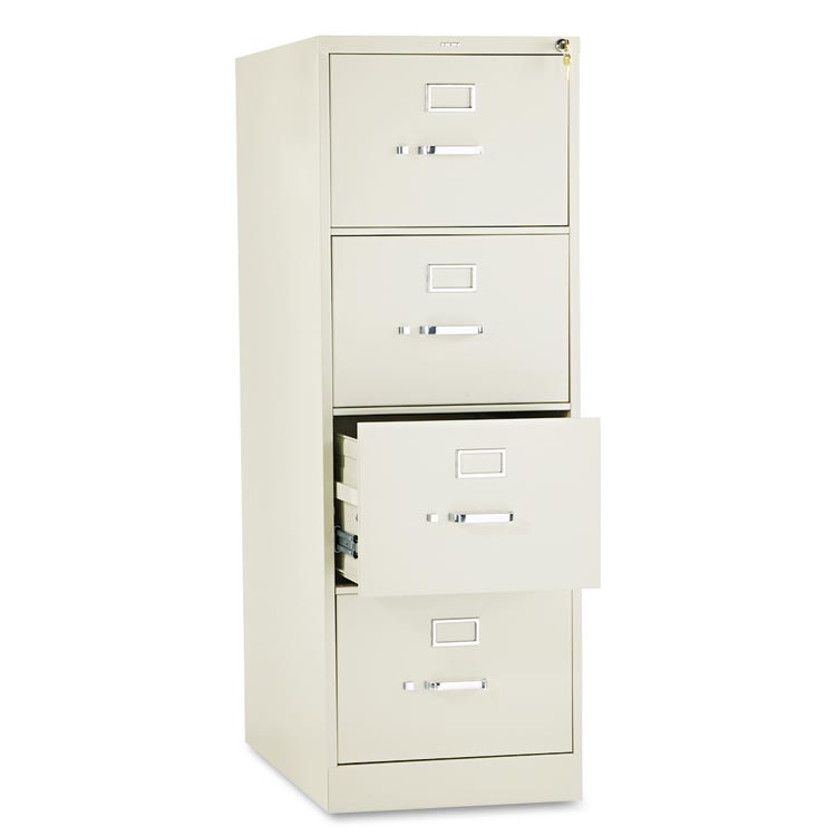 26-1/2"D Four-Drawer, Full-Suspension Legal File by HON