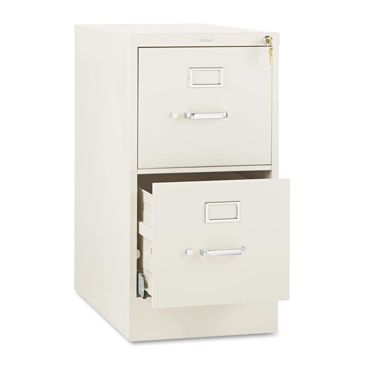 29"H x 25"D Two-Drawer Full-Suspension Letter File by HON