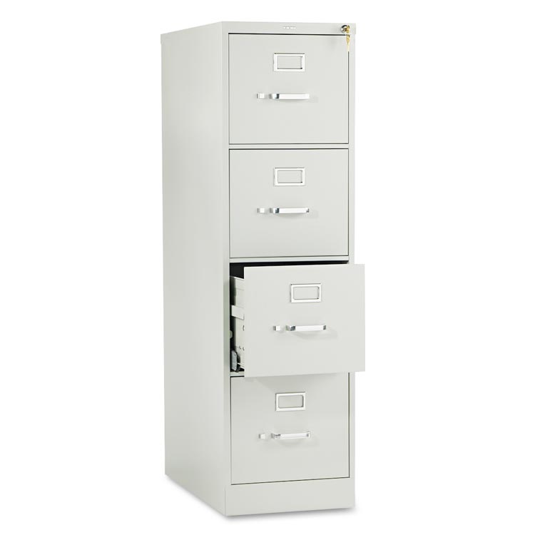 52"H x 25"D Four-Drawer Full-Suspension Letter File by HON