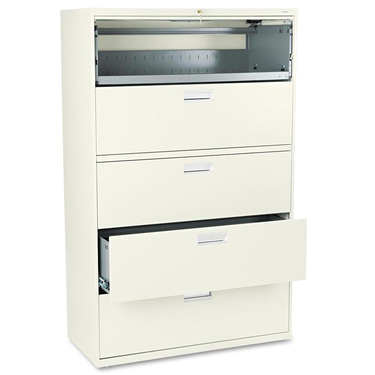 42"W x 19-1/4"D Five-Drawer Lateral File by HON