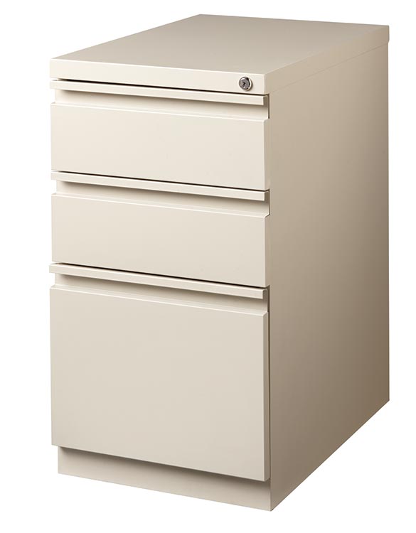 3 Drawer Mobile Pedestal - 20"D by Hirsh Industries