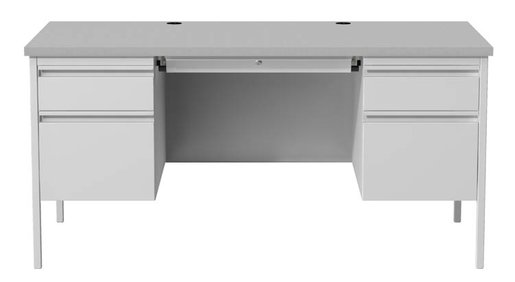 30 X 60 Double Pedestal Desk by Hirsh Industries