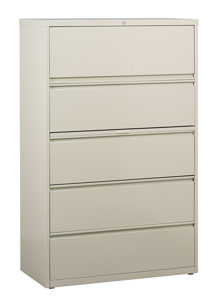 36in W Five Drawer Lateral File by Hirsh Industries