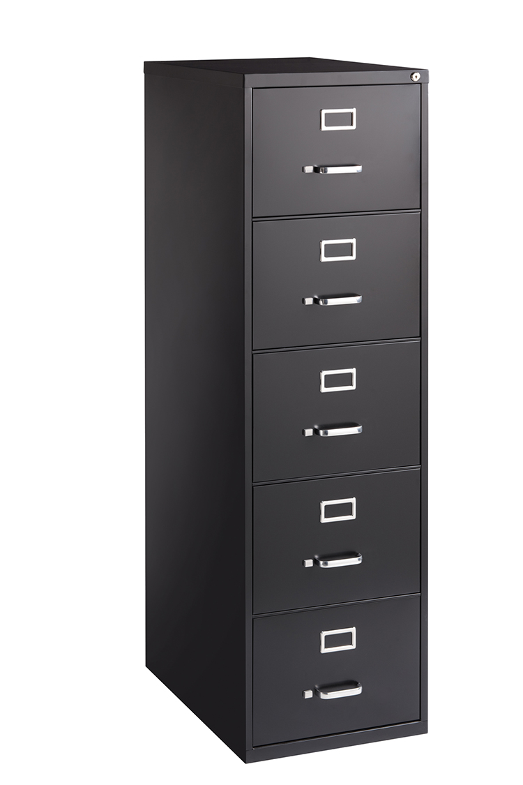 Extra Deep 5 Drawer Legal Size Vertical File by Hirsh Industries
