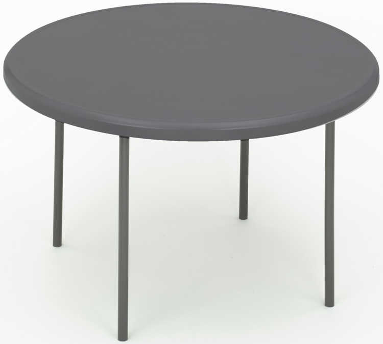 48" Round Heavy Duty Folding Table by Iceberg