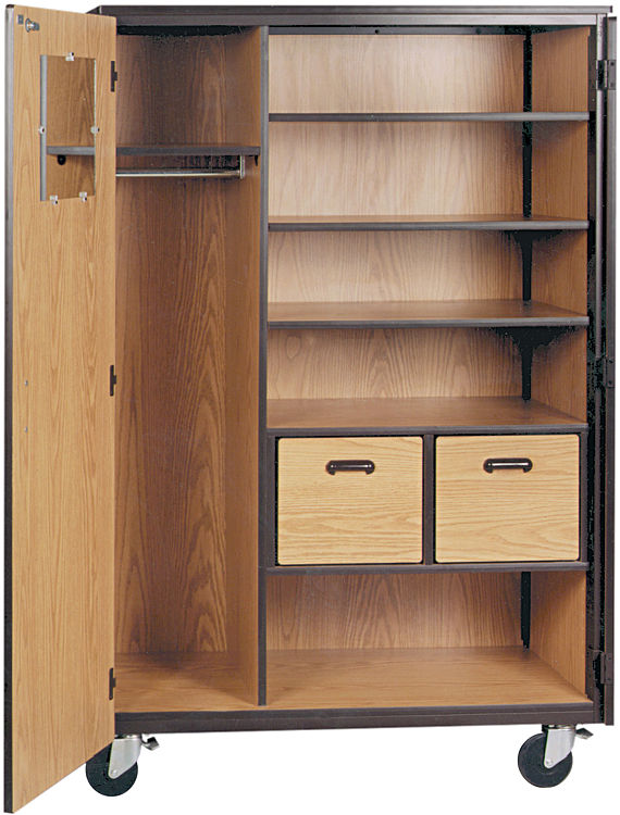 48"W x 25"D Teachers Mobile Storage Cabinet by Ironwood