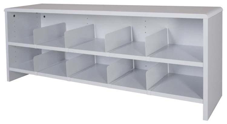 47"W Two Shelf Desktop Organizer by Ironwood