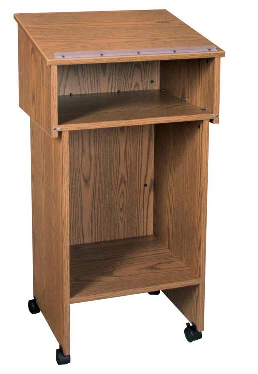 Two Section Lectern by Ironwood