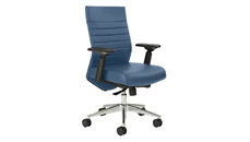 Ergonomic Task Chairs Beniia Executive Chair with Aluminum Base (Designer Colors)