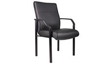 Lobby & Guest Chairs - Metal WFB Designs Leather Guest Chair
