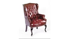 Lobby & Guest Chairs - Wood WFB Designs Traditional Style Guest Chair