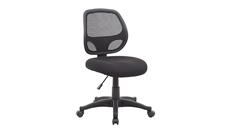 Ergonomic Task Chairs WFB Designs Armless Mesh Task Chair