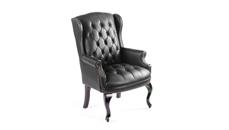 Lobby & Guest Chairs - Wood WFB Designs Traditional Style Guest Chair