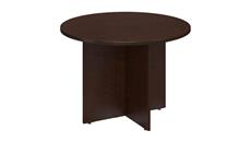 Conference Tables Bush Furniture 42in W Round Conference Table with Wood Base