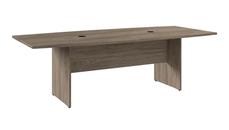 Conference Tables Bush Furniture 8ft W x 42in D Boat Shaped Conference Table with Wood Base