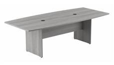 Conference Tables Bush Furniture 8ft W x 42in D Boat Shaped Conference Table with Wood Base