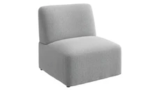 Club & Lounge Chairs Bush Furniture Modular Armless Lounge Chair