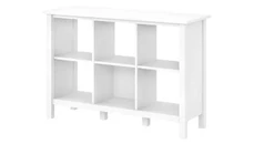 Low Bookcases Bush Furniture 6 Cube Storage Bookcase