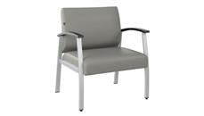 Lobby & Guest Chairs - Metal Bush Furniture Bariatric Waiting Room Guest Chair with Arms