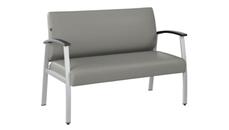 Loveseats Bush Furniture Waiting Room Loveseat with Arms