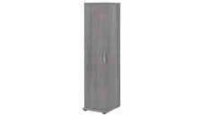 Tall Storage Cabinets Bush Furniture Narrow Clothing Storage Cabinet with Door and Shelves