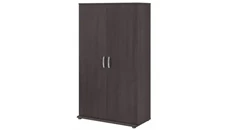 Tall Storage Cabinets Bush Furniture Tall Clothing Storage Cabinet with Doors and Shelves