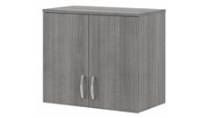 Low Storage Cabinets Bush Furniture Closet Wall Cabinet with Doors and Shelves