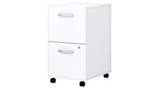 Mobile File Cabinets Bush Furniture 2 Drawer Mobile File Cabinet - Assembled