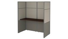 Cubicles Bush Furniture 60in W Cubicle Desk Workstation with 66in H Closed Panels