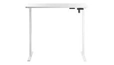 Standing Desks - Electronically Adjustable Bush Furniture 55in W x 24in D Electric Height Adjustable Standing Desk