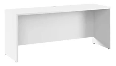 Stand-Alone Desk Shells Bush Furniture 72in W x 24in D Credenza Desk