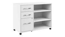 Mobile Storage Cabinets Bush Furniture Storage Cabinet with Wheels