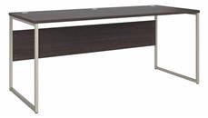Writing Desks Bush Furniture 72in W x 30in D Computer Table Desk with Metal Legs