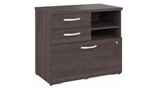 Lateral File Cabinets Bush Furniture Storage Cabinet with Drawers and Shelves - Assembled
