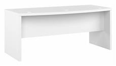 Stand-Alone Desk Shells Bush Furniture 72in W Bow Front Desk