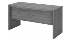 Stand-Alone Desk Shells Bush Furniture 60in W Bow Front Desk