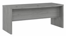 Stand-Alone Desk Shells Bush Furniture 72in W Bow Front Desk