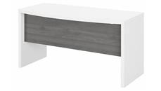 Stand-Alone Desk Shells Bush Furniture 60in W Bow Front Desk