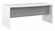 Stand-Alone Desk Shells Bush Furniture 72in W Bow Front Desk