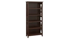 Standard Bookcases Bush Furniture 5 Shelf Bookcase